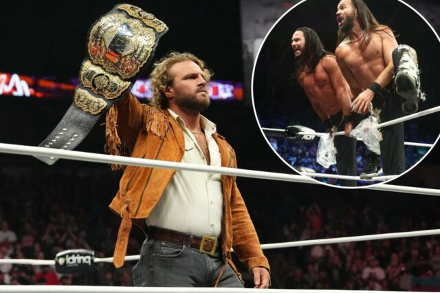 'Hangman' Adam Page vê apenas um caminho para a reunião de elite com jovens dólares no aew

