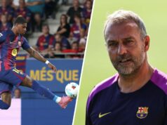 Hansi Flick vem ‘incrível’ Marcus Rashford antes do Clash de Newcastle, ‘ele é realmente …’ Marcus Rashford jogando contra Valência