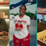 Hilda Baci reage emocionalmente ao seu recorde mundial de New Guinness para a maior porção de arroz Jollof