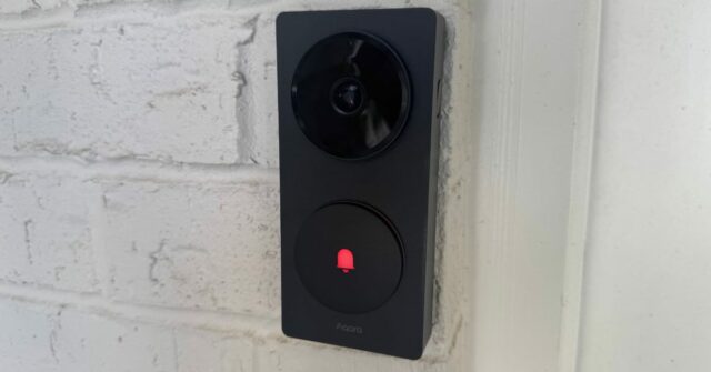 Câmera da campainha AQARA G410