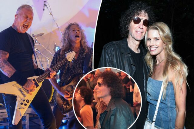 Howard Stern abalou no Siriusxm Show de Metallica em Hamptons dias antes de adiar o retorno ao ar

