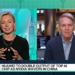 Huawei para resultado duplo de liderar o chip de IA