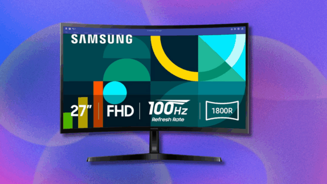 Inclua uma tela totalmente nova no seu espaço de trabalho com US $ 40 na tela Samsung S3 de 27 polegadas S3 

