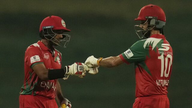 Ind vs Oma, Asia Canela 2025: Jatinder-Aamir acabou sendo o segundo parceiro definido para se inscrever no suporte de 50 corridas contra a Índia no T20is 

