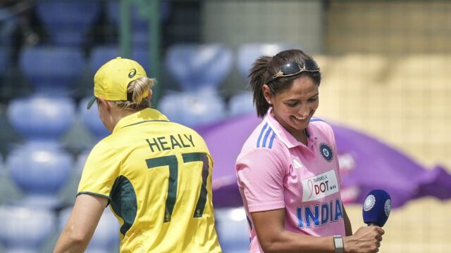 Índia, Austrália Registrar o maior acúmulo de terno nos ODIs femininos 

