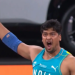 Índia Sachin Yadav Upstages Javelin Gares in Globe C`Ship na última rodada de abertura