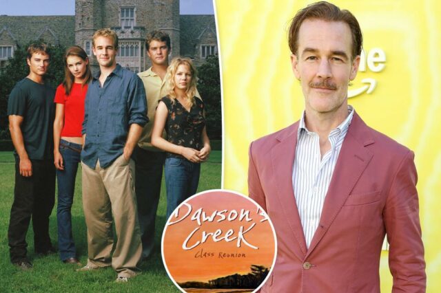 James Van Deer Beek de 'Estripado' cairá da reunião de 'Dawson's Creek' em meio à batalha do câncer

