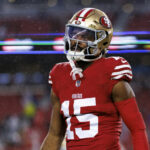 Jauan Jennings dos 49ers, em risco de desaparecer a semana 2