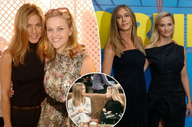 Jennifer Aniston surpreendeu ao aprender o nome verdadeiro do amigo Reese Witherspoon após 25 anos

