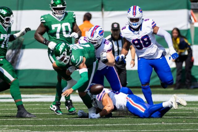 Jets Takeaways, boletim da NFL Semana 2 derrota para as contas


