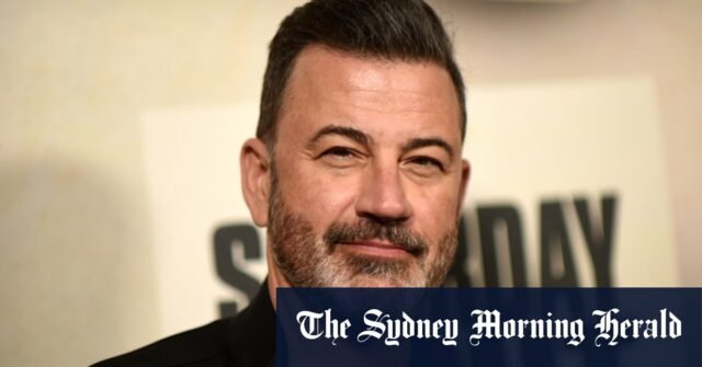 Jimmy Kimmel Show puxado pela ABC nos EUA sobre o Jimmy Kimmel.