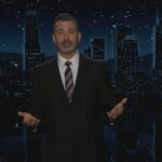 Jimmy Kimmel engasga depois de retornar da suspensão: 'Nunca foi meu objetivo minimizar o assassinato de um menino'