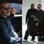 Jimmy Kimmel viu indo para o escritório do advogado no primeiro avistamento público desde a suspensão do show noturno