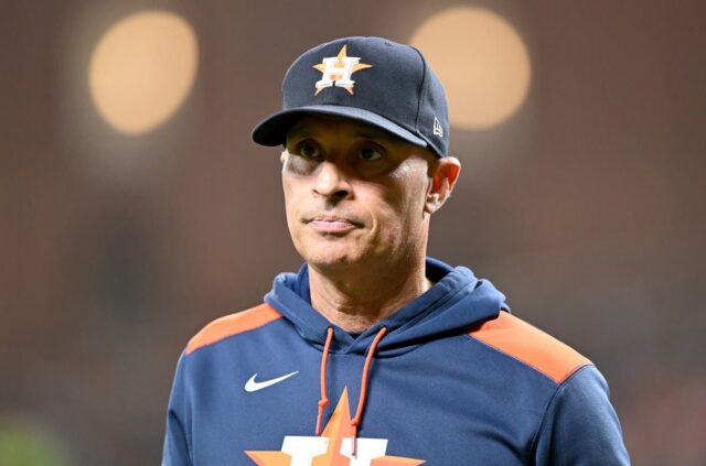 Joe Espada, de Astros 

