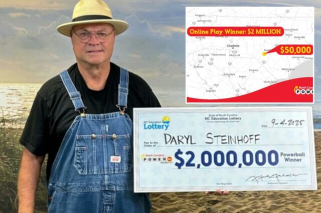 Jogador de Powerball da Carolina do Norte que perdeu o jackpot de US $ 1,2 bilhão por um número revela como ele está gastando sua fortuna de US $ 2 milhões

