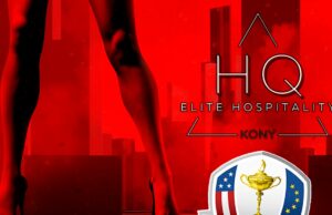 Jogadores de golfe de Ryder Caves, seguidores forneceram danças gratuitas, celebração no NY Strip Club HQ Kony Gentlemans Club Ryder Cup Main Getty