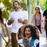 Joshua Jackson, 47 anos, se reúne com o ex Priya Jain, de Eric Dane, 28, seguindo Simone Ashley Outing