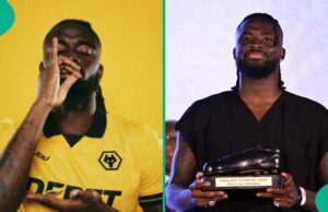 Jubilação como Premier League Club Anunciou a assinatura do Striker Super Eagles em acordo de £ 24 milhões Jubilação como Premier League Club Anunciou a assinatura do Striker Super Eagles em acordo de £ 24 milhões