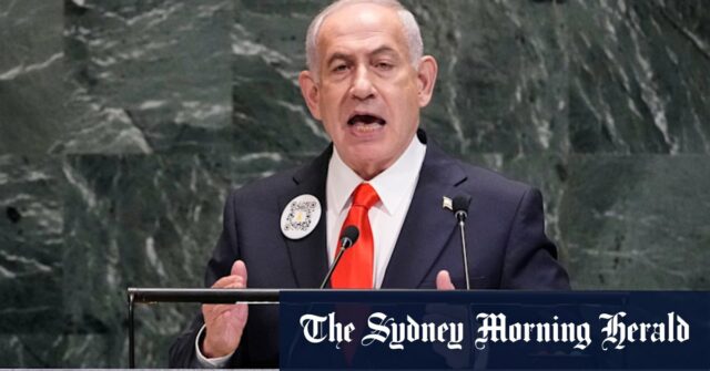 Netanyahu marca nações que os militares israelenses atacaram no ano passado, em uma tentativa de eliminar grupos terroristas.