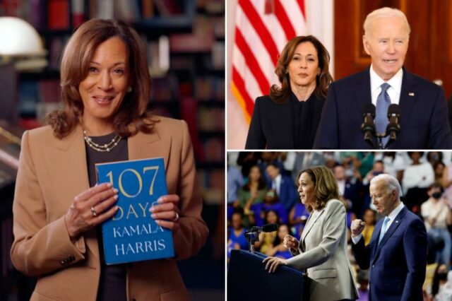 Kamala Harris quebra o silêncio sobre o abandono caótico de Biden no próximo livro: 'imprudência'

