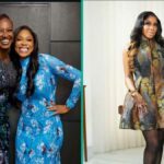 Kate Henshaw celebra graciosamente Moh Abudu em seu aniversário, fala brilhantemente dela: "61 Onde?"