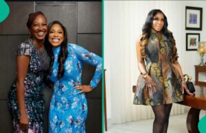 Kate Henshaw celebra graciosamente Moh Abudu em seu aniversário, fala brilhantemente dela: “61 Onde?” Kate Henshaw celebra graciosamente Moh Abudu em seu aniversário, fala brilhantemente dela: "61 Onde?"