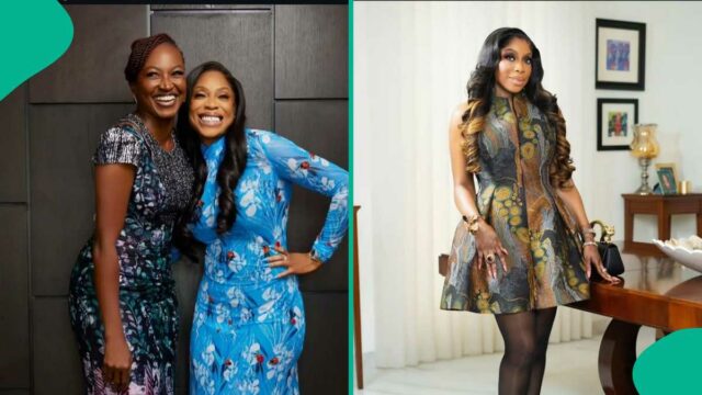 Kate Henshaw celebra graciosamente Moh Abudu em seu aniversário, fala brilhantemente dela: "61 Onde?"

