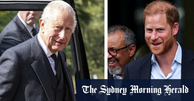 King deixa claro que Harry não pode ser 'meio-in e meio real' Royal '

