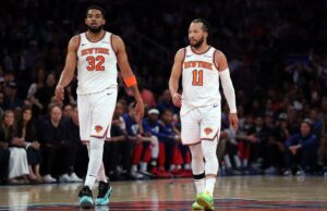 Knicks pretende alterar as tarefas para as cidades de Karl-Anthony e Jalen Brunson Knicks star big man Karl-Anthony Towns