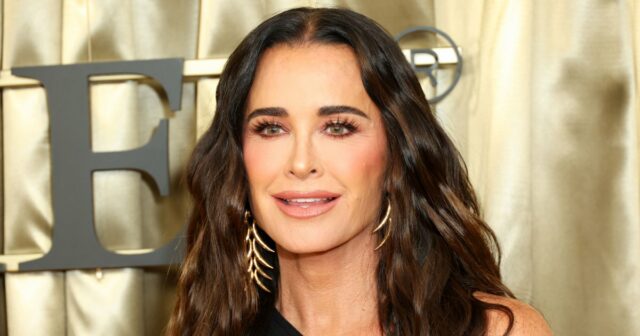 Kyle Richards telefonia para essas almofadas de poros de US $ 19 a 'maravilha' em fugas teimosas 

