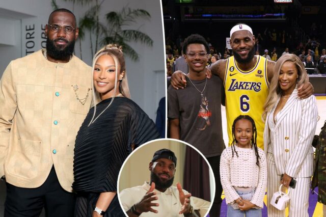 LeBron James admite seu casamento com a esposa Savannah não é 'foto perfeita': 'eu vou ser honesto'

