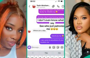 Leia o post de tendência como dama nigeriana exibe o bate -papo particular do WhatsApp com o brinquedo Abraham Leia o post de tendência como dama nigeriana exibe o bate -papo particular do WhatsApp com o brinquedo Abraham