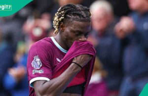 Lesley Ugochukwu: o meio -campista elegível do Super Eagles foi enviado contra o Liverpool no EPL Thriller Lesley Ugochukwu: o meio -campista elegível do Super Eagles foi enviado contra o Liverpool no EPL Thriller