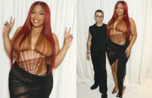 Lizzo parece bem como o inferno no show nyfw de Christian Siriano Lizzo parece bem como o inferno no show nyfw de Christian Siriano