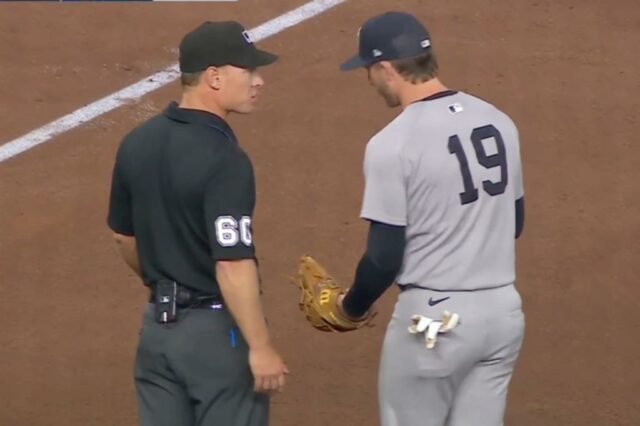 MLB admite o que os Yankees suspeitavam - umps maltratados Ryan McMahon Call

