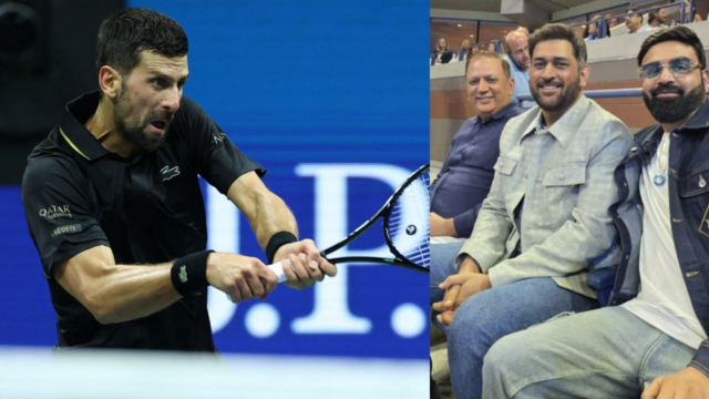 MS Dhoni vê como Novak Djokovic equivale aos Estados Unidos abrir o documento semifinal 

