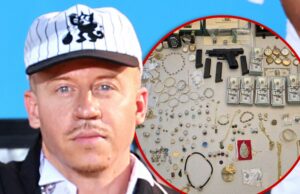 Macklemore Home Intrusion suspeito preso MACKLEMORE PRINCIPAL JOELS GETTY SPD Composite