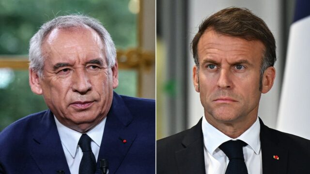 Macron suporta no cenário mundial como revolta sobre a dívida crescente da França coloca seu PM na beira

