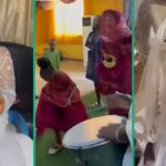 Mãe solteira que se casou mostra o que sua filha fez em seu casamento, aquece o coração: “Ela veio preparada”