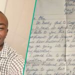 Man compartilha uma carta de 1994 mostrando o pai que foi promissor à mãe, a caligrafia recebe muitos conversando