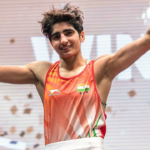Manuscritos Minakshi Hooda Background com ouro no Globe Boxing Championships