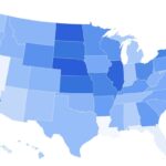 Mapa revela 10 estados ideais para educadores 2025