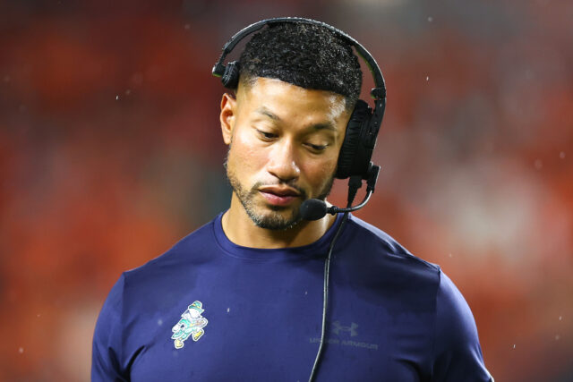 Marcus Freeman persevera no meio da objeção da proteção de Notre Dame 

