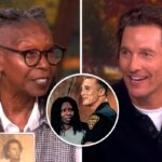 Matthew McConaughey admite em 'The View' que ele "chateou demais com muitos cigarros" de Whoopi Goldberg enquanto atirava em 'meninos do lado': “Eu deveria ter comprado minha própria mochila”