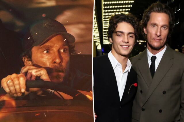 Matthew McConaughey revela que escondeu o sobrenome do filho Levi do diretor durante sua audição 'Lost Bus'

