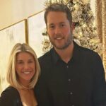 Matthew Stafford e CD doméstico de Kelly Stafford com 4 filhos