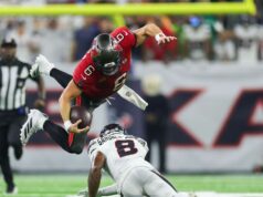 Mayfield depois que os texanos vomitam: os bucs não vão suportar Mayfield depois que os texanos vomitam: os bucs não vão suportar