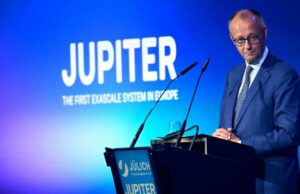 Merz inaugura o supercomputador, diz que a Europa pode alcançar a corrida de IA Merz inaugura o supercomputador, diz que a Europa pode alcançar a corrida de IA