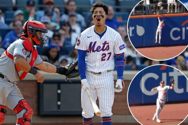 Mets roubado de Homer de Tying Gameing em nono para soltar séries para nacionais em Crusher

