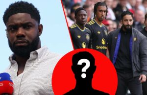 Micah Richards reconhece precisamente que por culpa na decisão imediata do UTD após a perda de Brentford, ‘talvez a queda’ … Ruben Amorim fica com Kobbie Manoo e Leny Yoro durante o Manchester United vs Brentford.